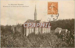 Postcard Old Morvan Illustrates Monastery of Peter Vier (West Coast)