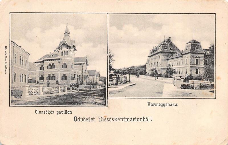 B76930 Mures tarnaveni Tirnaveni Dicsoszentmarton 1900   romania