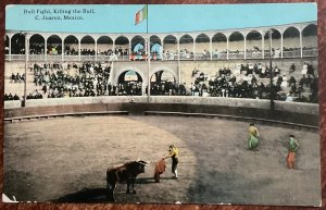 Juarez Mexico Bullfight US #Q1 PM Fort Huachuca Ariz PM 12/19/1913? L37