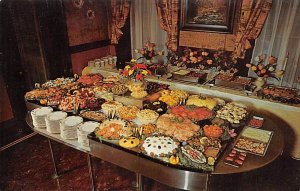 Norselander Restaurant 635 Lexington Avenue, Famous Smorgasbord Table - Clift...