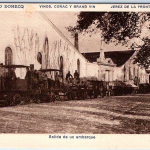 c1910s Jerez de Frontera, Spain Wine Distillery Pedro Domecq Train Railway A341