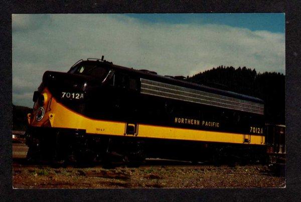 WA Northern Pacific Railroad Train MINERAL WASHINGTON