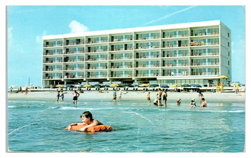 The Schooner Motor Inn, Virginia Beach, VA Postcard *6L(2)21