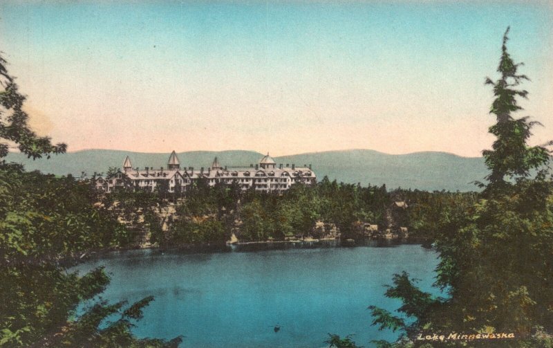 Vintage Postcard Lake Minnewaska Wildmere From West Of Lake Ulster County NY