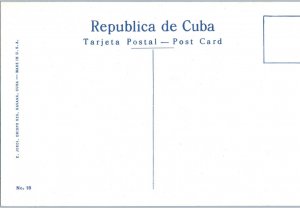 Entrance to Cemetery Havana Cuba Postcard
