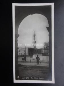 Egypt PORT SAID The Abbas Mosque - Old RP Postcard by Lehnert & Landrock
