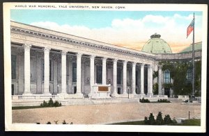 Vintage Postcard 1915-1930 World War Memorial, Yale University, New Haven (CT)