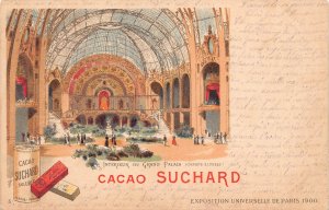 Advertising Chocolat Suchard 1901 France Grand Palais Expo Paris postcard B978