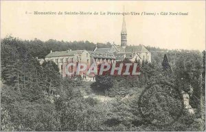 Postcard Old Monastery of St. Mary of Peter Vire (Yonne) North West Coast