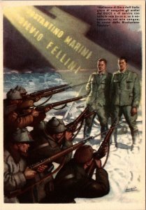 Mint Italy WW2 Patriotic PPC Artist Picture postcard  Execution of commanders