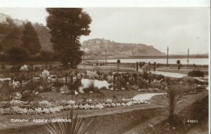 Devon Postcard - Torquay - Abbey Gardens   V1998