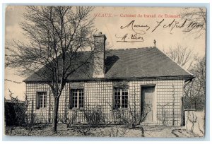 1906 Cabinet De Travail De Bossuet Meaux France Posted Antique Postcard 