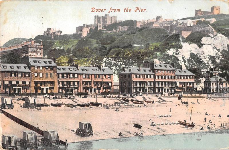 uk15255 dover from the pier uk