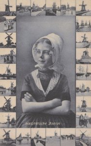 Walchensee Walchersche Boerin Old German Fashion Postcard