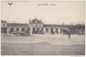 BOURGES, Cher, France, 1900-1910's; La Gare