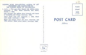 Fashion Wing, Philadelphia Museum of Art Philadelphia, Pennsylvania PA Postcard