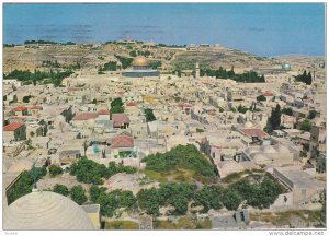 General View With Mt. Of Olives, Old City, Jerusalem, Israel, PU-1958