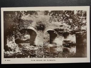 Devon PLYM BRIDGE Near Plymouth - Old RP Postcard by Kingsway S9514