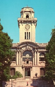 Vintage Postcard Mahan Hall United States Naval Academy Annapolis Maryland MD