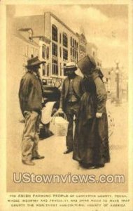 Amish Farming People - Lancaster, Pennsylvania