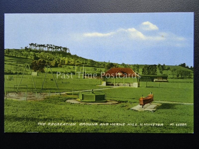 Somerset ILMINSTER Herne Hill Recreation Ground c1963 Postcard