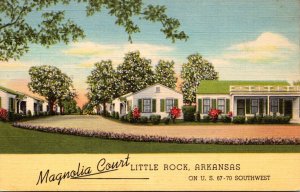 Arkansas Little Rock Magnolia Court Curteich