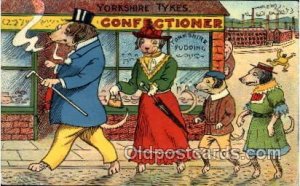 Dressed Dog Dressed Dog 1911 postal used 1911