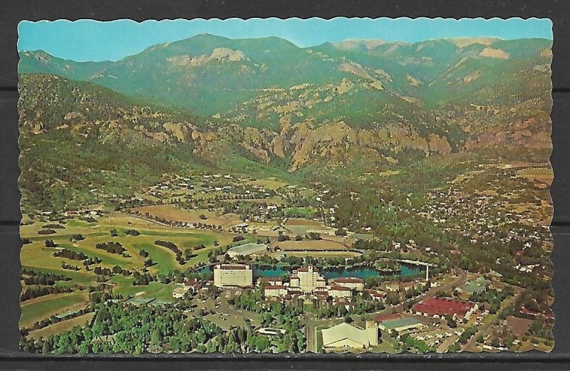 Colorado - Aerial View Of Broadmoor - Ice Palace - Stadium  - [CO-404]