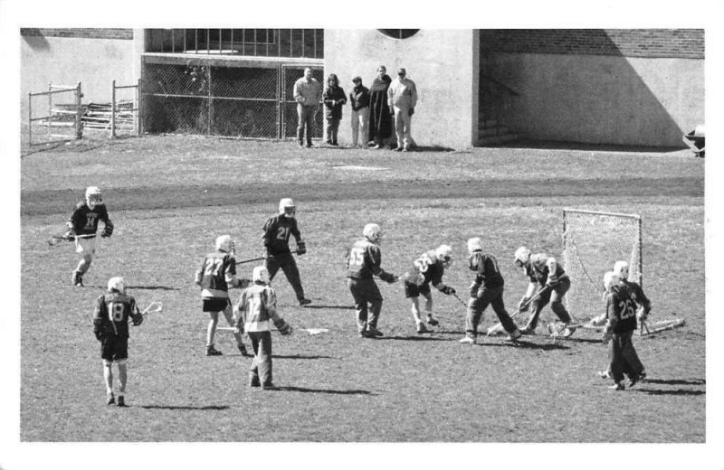 River Edge New Jersey Lacrosse Game Sports Real Photo Postcard JE359383