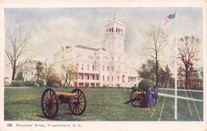 WASHINGTON DC SOLDIERS' HOME~UPSHUR ST~FOSTER & REYNOLDS PUBL POSTCARD 1900s