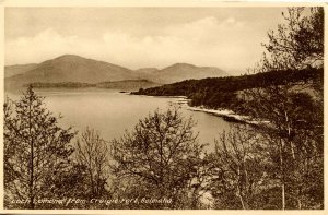 UK - Scotland, Loch Lomond from Craigie Fort, Balmaha