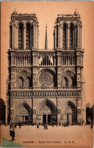 France Paris Eglise Notre-Dame