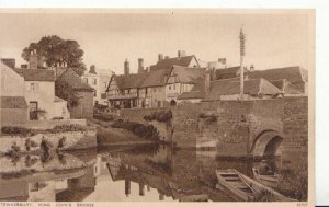 Gloucestershire Postcard - Tewkesbury - King John's Bridge - Ref 1480A