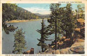 Big Bear Lake, Thru the Pines Rim of the World Drive San Bernardino CA