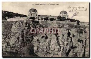 Algeria - Africa - Constantine - L & # 39Hopital Civil - Old Postcard