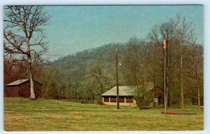 EAST LIVERPOOL, Ohio OH ~ Kinoka Council CAMP FIRE YOUTH CAMP c1970s Postcard