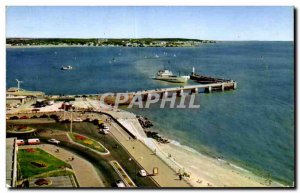 Royan - La Jetee - The tips of Vallieres and Suzac - Old Postcard