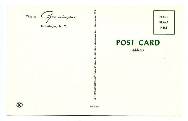 NY -  Grossinger. Grossinger's, Aerial View