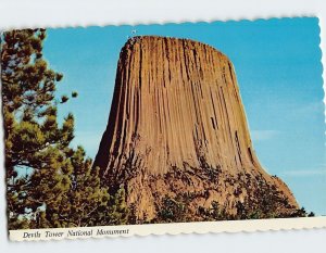 Postcard Devils Tower National Monument, Wyoming