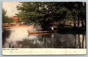 Sunset Lake  Asbury Park  Postcard  1906