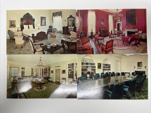 White House Washington D.C. Vintage Postcard Booklet - 16 Photos