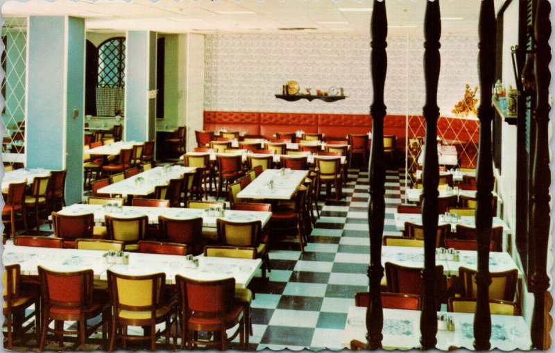 Edmonton Alberta Corner House Cafeteria Empire Bldg Unused Vintage Postcard F85