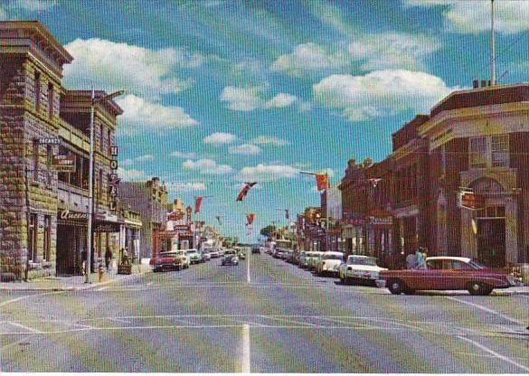 Canada Alberta Fort MacLeod Main Street