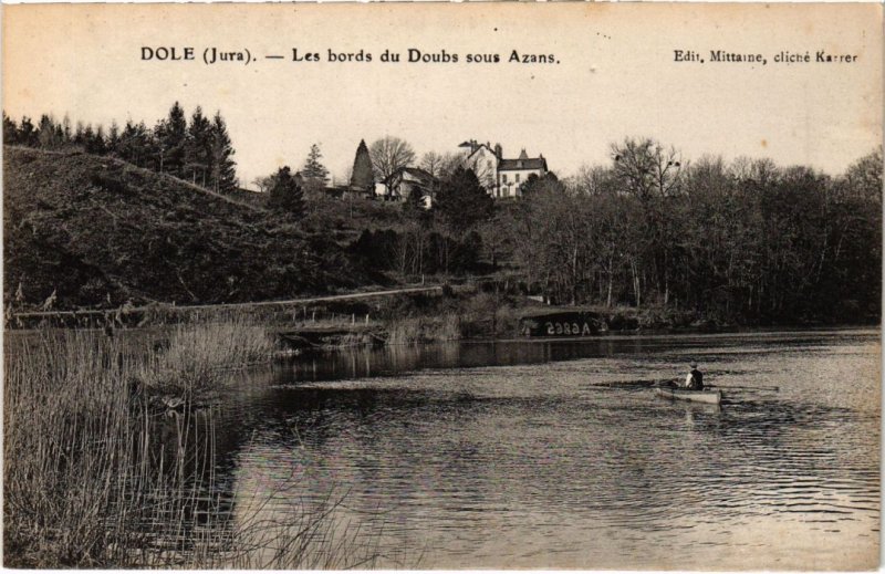 CPA Dole- Les bords du Doubs sous Azans FRANCE (1043383)