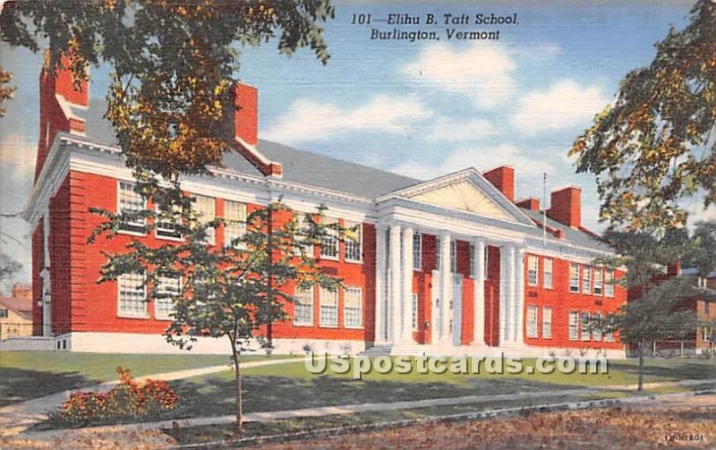 Elihu B. Taft School - Burlington, Vermont