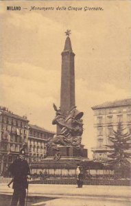 Italy Milano Monumento delle Cinque Giornate