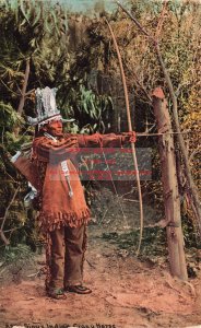 Native American Lakota Sioux Indian Chief Crazy Horse, Mitchell No 835