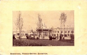 London 1908 Franco-British Exhibition The Bandstand