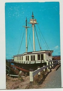 Nova Scotia The Marion Elizabeth Restaurant Margaree Harbour Postcard I14