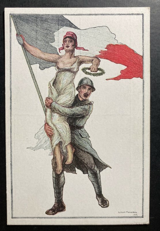 Mint Czechoslovakia Legion Picture Postcard For Liberty